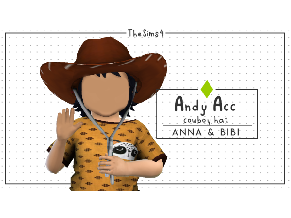 331326 127807 andy acc cowboy hat anna bibi 3 31 by anna bibi sims4 featured image