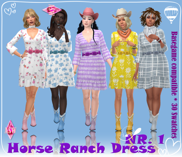 331431 horse ranch dress nr 1 by annett 39 s sims 4 welt asw sims4 featured image