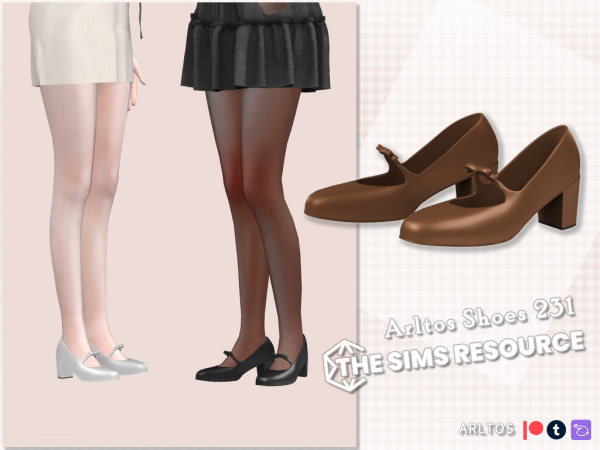 Sassy Strides: Mary Jane with Bow (High Heels & Chic Hair Bows)