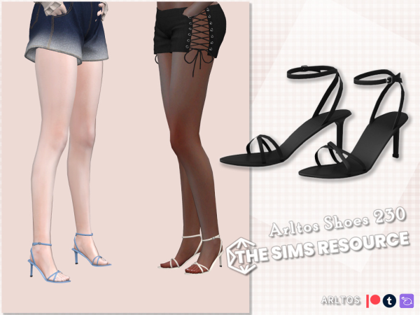 331451 simple heels sims4 featured image