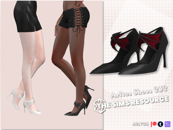 BatHeels Glamour (Sexy High Heels,  AlphaCC Female Shoes Collection)