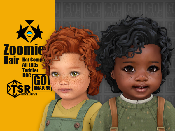 Zoomie’s Safari Tresses: Unleashing Toddler & Alpha Hair Trends (Lots Community Exclusive)
