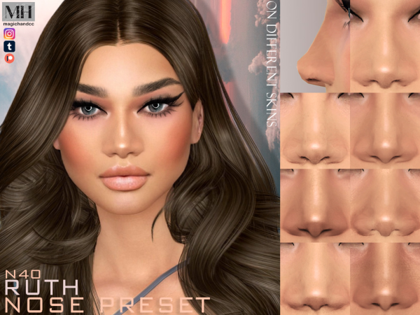 332005 ruth nose preset n40 sims4 featured image