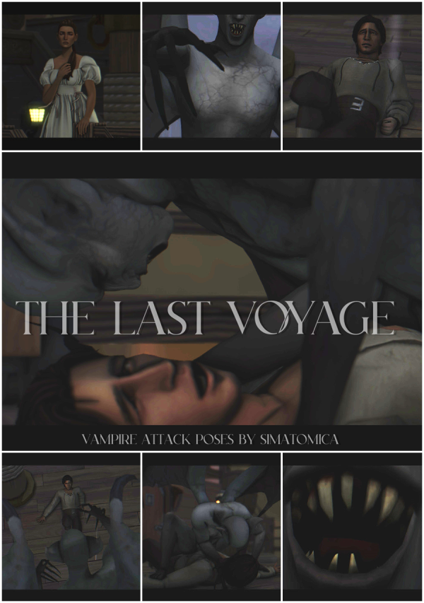 333210 the last voyage vampire attack poses by simatomica sims4 featured image