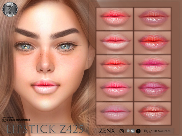 333362 zenx lipstick z425 hq sims4 featured image