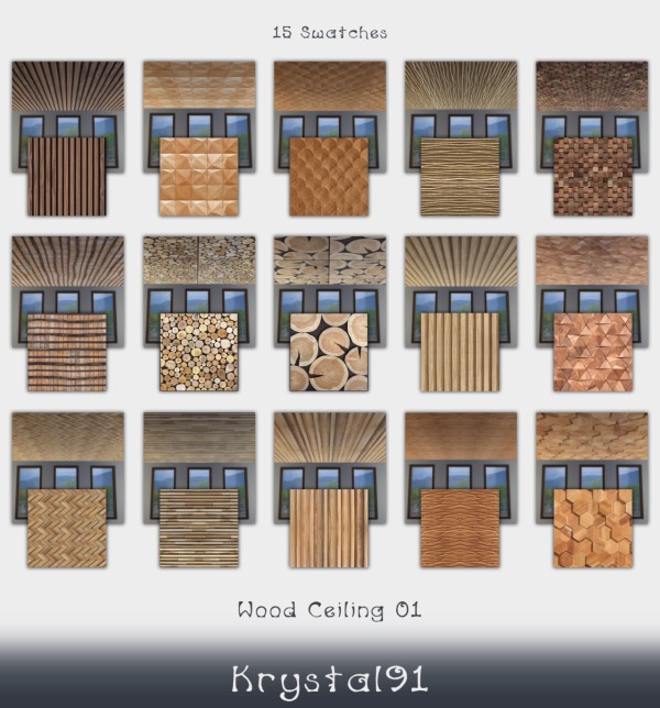 334102 wood ceiling 01 sims4 featured image