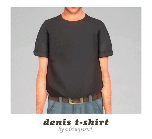 Denis’ Dapper Threads: Trendy T-Shirts & Stylish Tops (AlphaCC Male Collection)