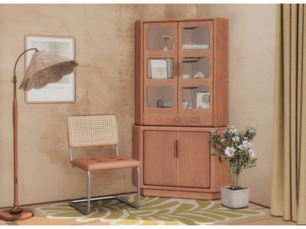 335267 corner cabinet rattan chair and floor lamp by celia cytus sims4 featured image