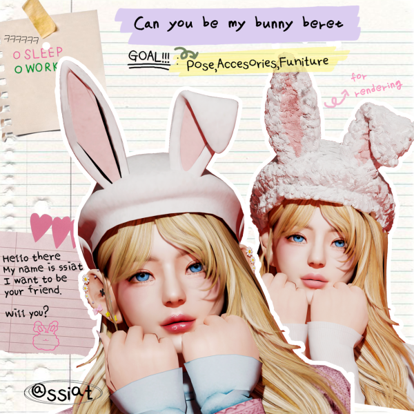 335566 cas can you be my bunny beret sims4 featured image