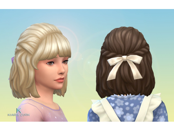 335701 curly semi up for girls bow by kiarazurk sims4 featured image