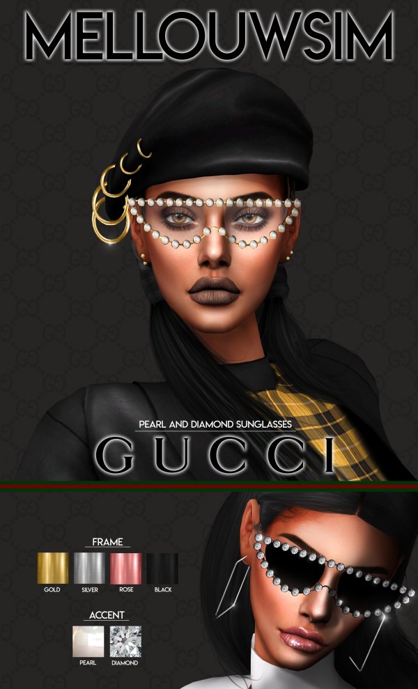335712 gucci pearl and diamond sunglasses acc by mellouwsim sims4 featured image