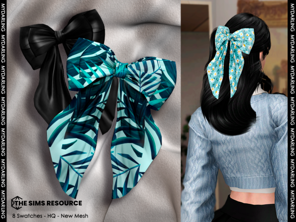 335821 hair bow na142 sims4 featured image
