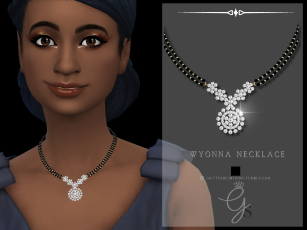Glitterberryfly’s Wyonna: Elegant Necklace (AlphaCC Female Accessories & Jewelry)