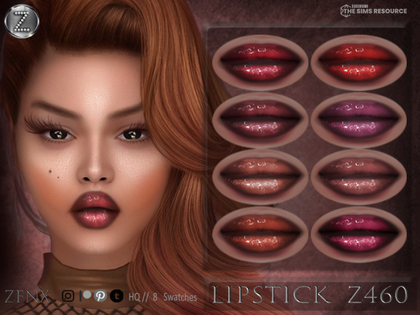 336476 zenx lipstick z460 highlighter z16 moles z23 blush z120 sims4 featured image