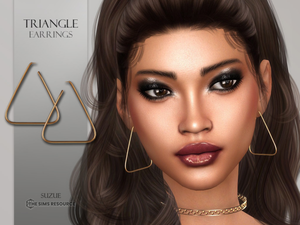 Alphacc Adornments: Chic Triangle Earrings (Trendy Accessories & Jewelry)