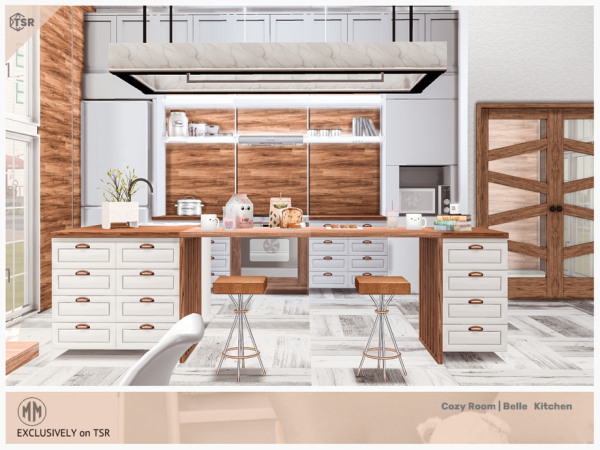 337264 kitchen in natural and brown colors sims4 featured image