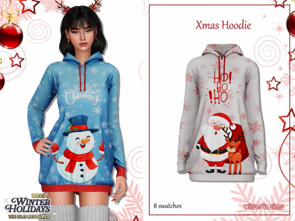 Frosty Flair: Chic Christmas Hoodies for Her (Outfit Essentials)