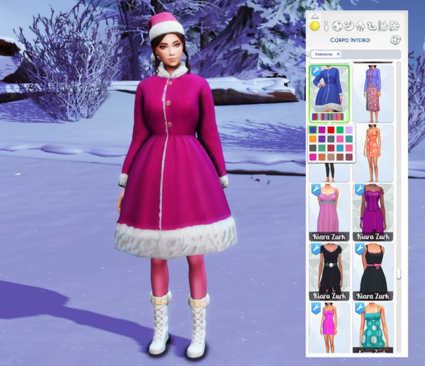 Kiarazurk’s Yuletide Elegance: Chic Women’s Christmas Coats Collection