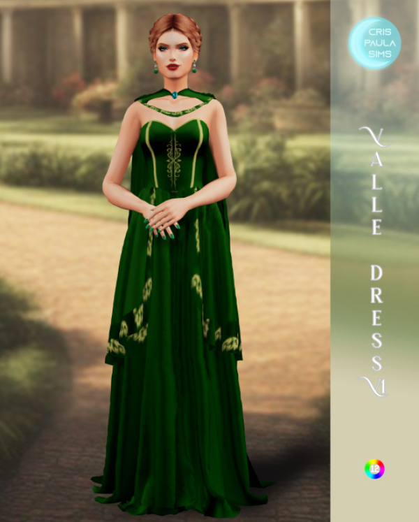 Valle Dress V1: Chic Alpha Ensemble for Every Occasion (Clothing & Costumes)