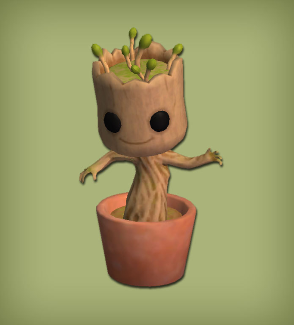 339071 baby groot dancing bobblehead for the sims 2 sims2 featured image