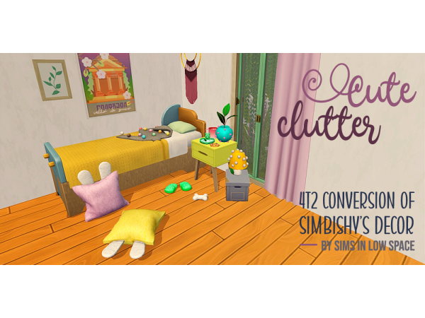 339352 cute clutter pt i 4t2 conversion of simbishy s decor sims2 featured image