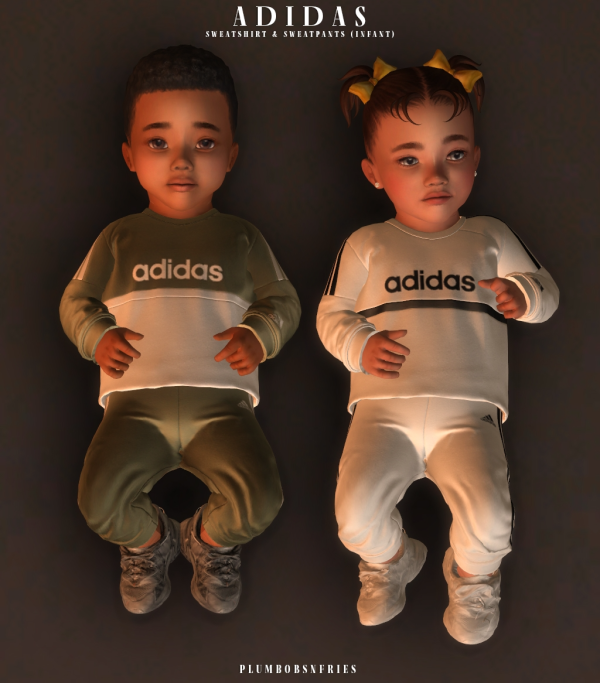 339552 adidas sweatshirt sweatpants 40 infant 41 by plumbobsnfries sims4 featured image