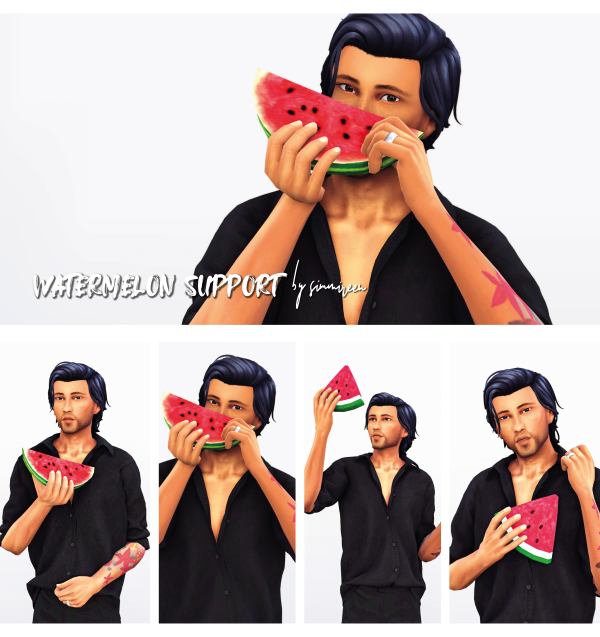 339845 watermelon support by simmireen sims4 featured image