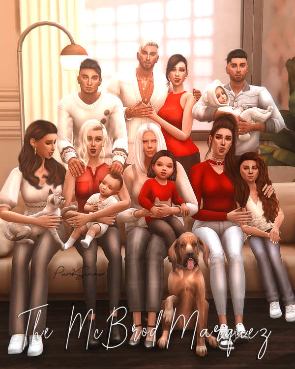 339928 the mcbrod marquez family portrait of 14 sims sims4 featured image