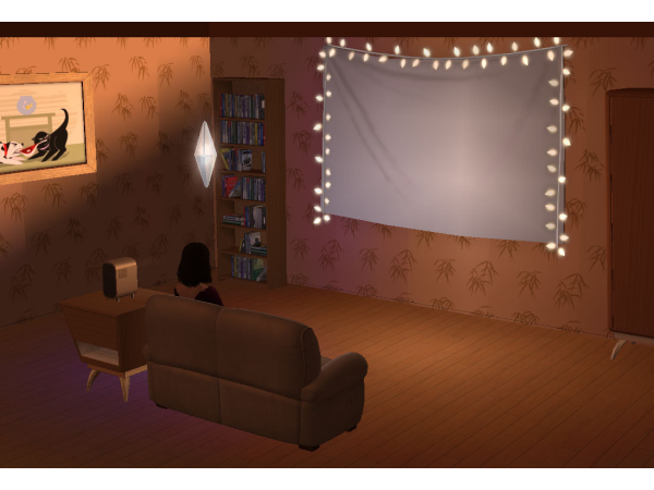 341473 wall drape tv and projector for the sims 2 sims2 featured image