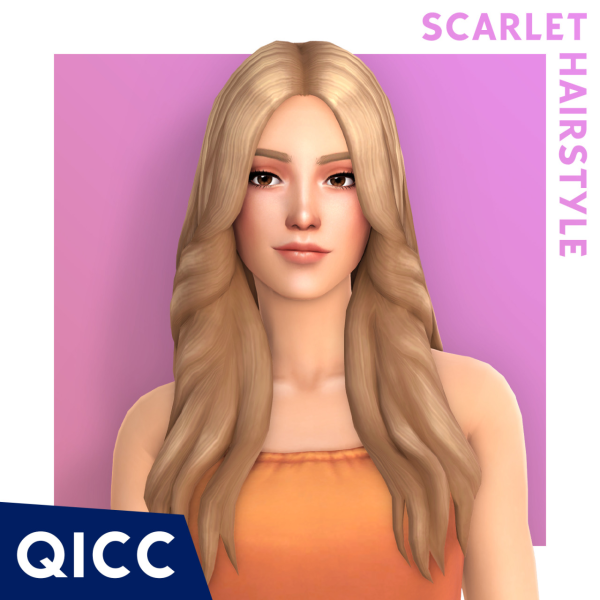 Scarlet Siren: Embracing Beauty with Alpha Hair & Makeup (Long, Luscious Locks & Scars)