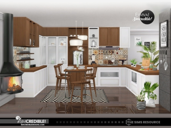 341817 evviva kitchen dining area decor extras sims4 featured image