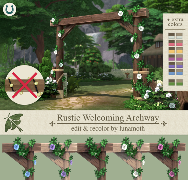 341867 127802 rustic welcoming archway edit 127802 by lunamothsims sims4 featured image