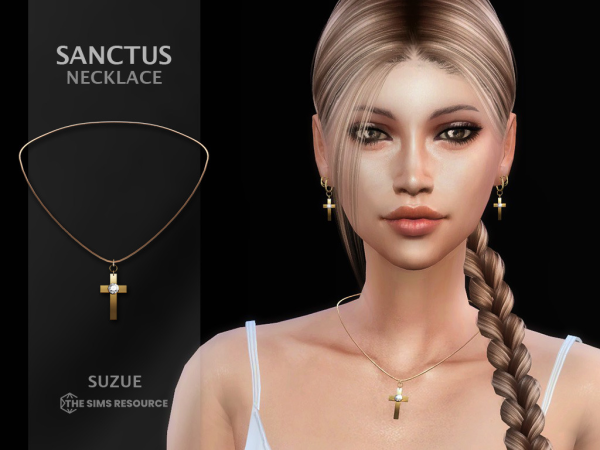 Sanctus Sparkle: Dazzling Alphacc Necklaces for Trendy Accessorizing (#Jewelries, #FemaleNecklaces)
