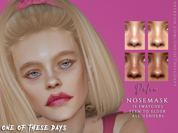 342816 nosemask04 delia by oneofthesedays sims4 featured image
