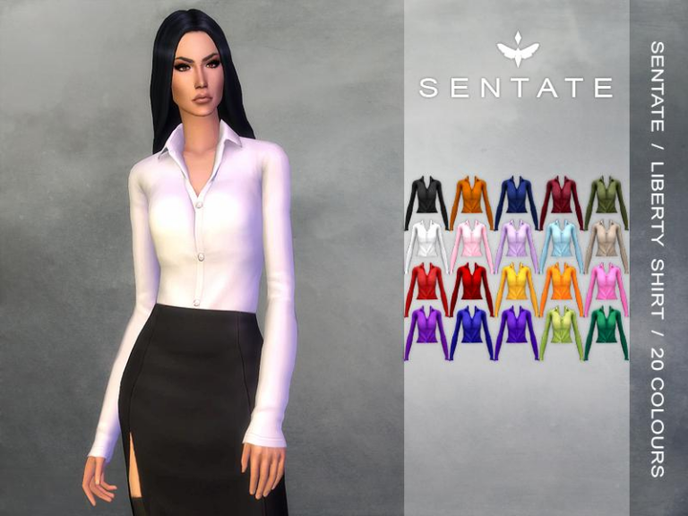 Search Results 17 Liberty Shirt: Unbuttoned, Favorite Sleeves, Tucks In, AW20 Palette, Dress Option Feedback