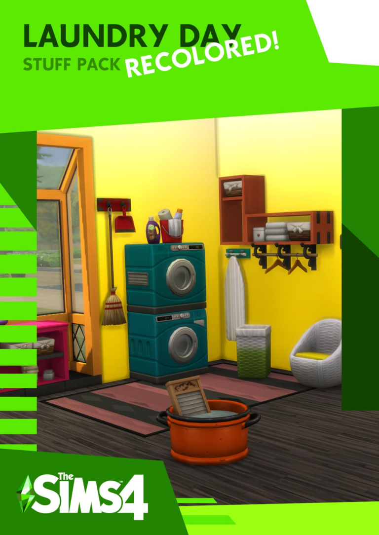 Search Results 28 Complete Laundry Day Recolor Set: 48 Items, Multiple Swatches, Enjoy!