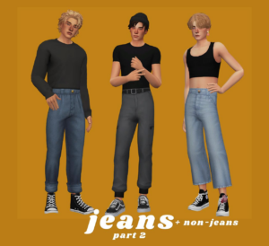 Live the High Waisted Life: The Best Clothes CC & Mods Listed — SNOOTYSIMS