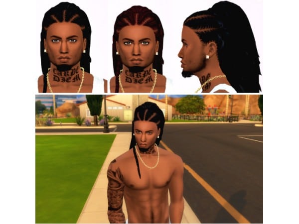 86541 hugo twist hair by xxblacksims sims4 featured image