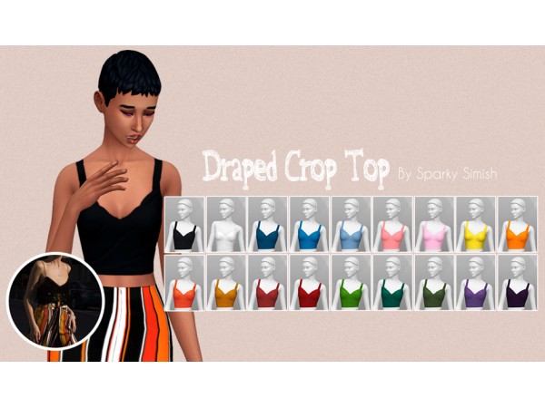 86782 draped crop top sims4 featured image