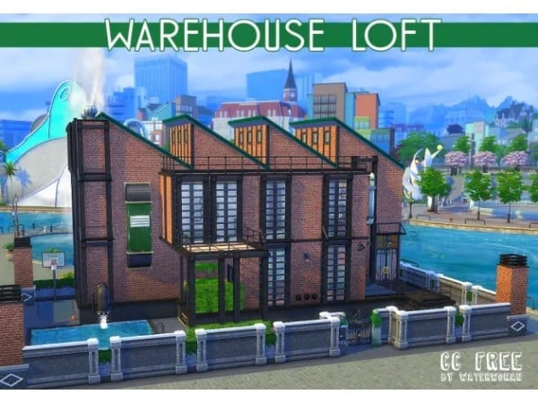 88407 warehouse loft sims4 featured image