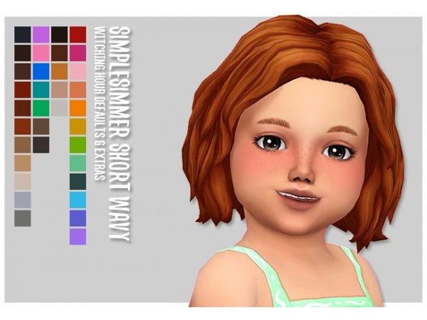 89876 simplesimmer short wavy sims4 featured image