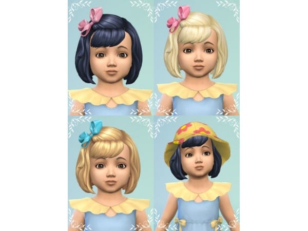 91781 toddler s bowhair with bangs sims4 featured image