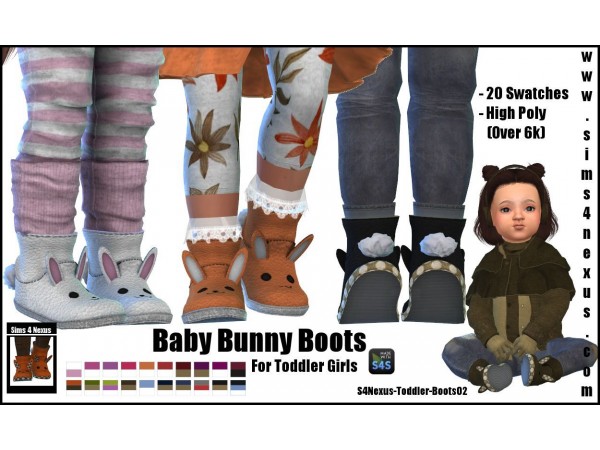 91939 baby bunny boots sims4 featured image