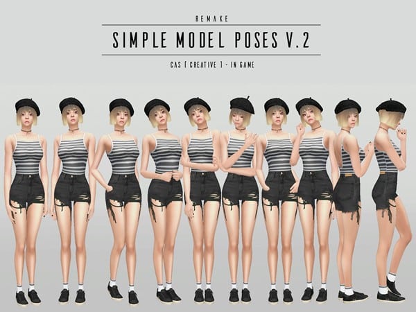 92185 simple model v 2s sims4 featured image