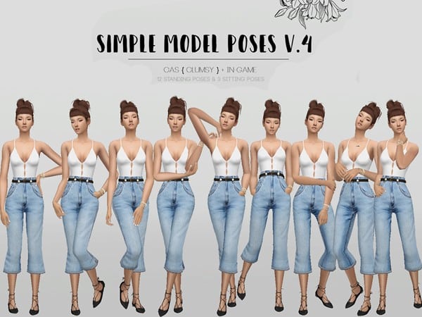 92187 simple model v 4 sims4 featured image