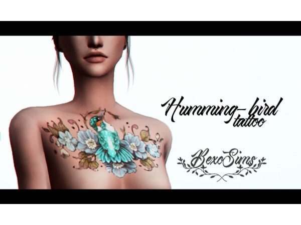 95755 female humming bird tattoo 4 by bexosims sims4 featured image