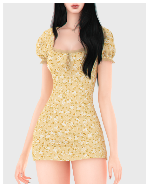Airy Cute Short Dress [ALPHA]