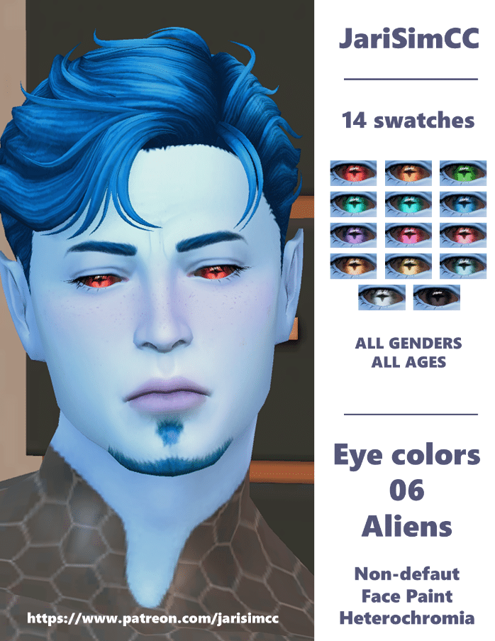 Alien Eye Colors