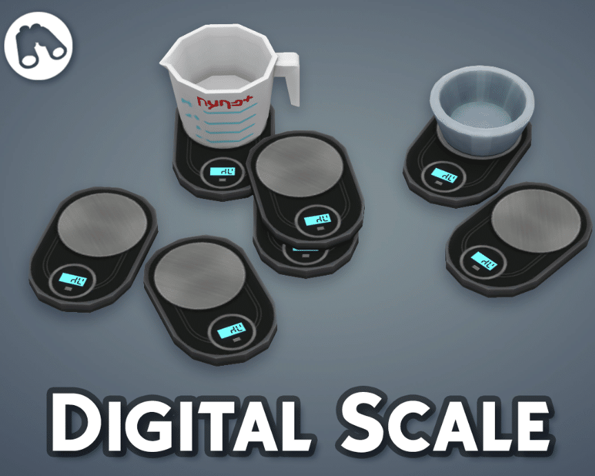 Baking Digital Scale Kitchen Decor
