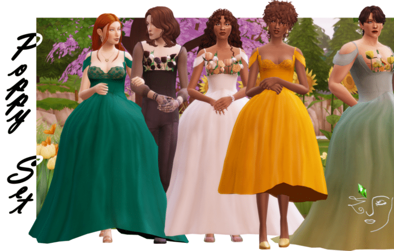 Floral Wedding Dress [MM]